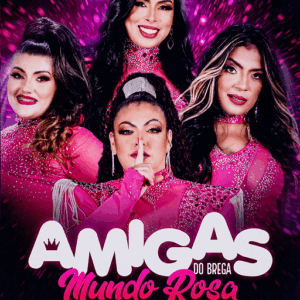 DVD AMIGAS DO BREGA AO VIVO MUNDO ROSA 2022 (DIGITAL)