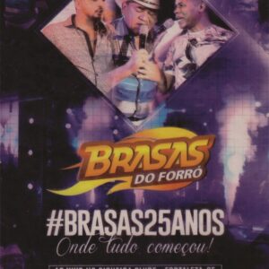 DVD BRASAS DO FORRÓ AO VIVO SIQUEIRA CLUBE FORTALEZA CE 25 ANOS(DIGITAL)